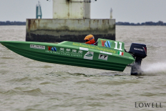 Maurizio Carando (Ying Wah Property) racing at the Macau Asia Powerboat Championship